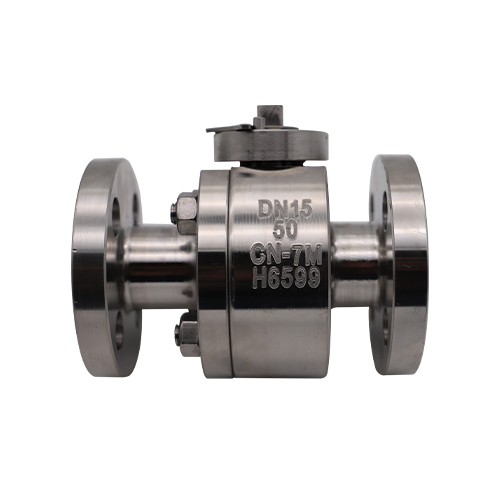 2PC FORGED FLANGE BALL VALVE