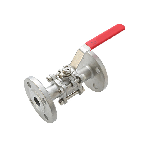 3PC DIN FLANGE BALL VALVE