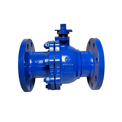 DIN CAST STEEL FLANGE BALL VALVE